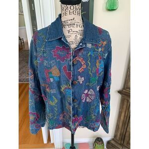 Alexis and Avery Embroidered Jacket